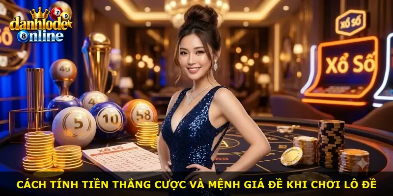 Cách tính tiền thắng cược và mệnh giá đề khi chơi lô đề