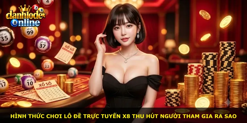 Hình thức chơi lô đề trực tuyến X8 thu hút người tham gia ra sao