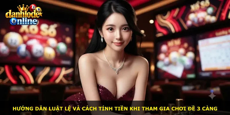 Hướng dẫn luật lệ và cách tính tiền khi tham gia chơi đề 3 càng