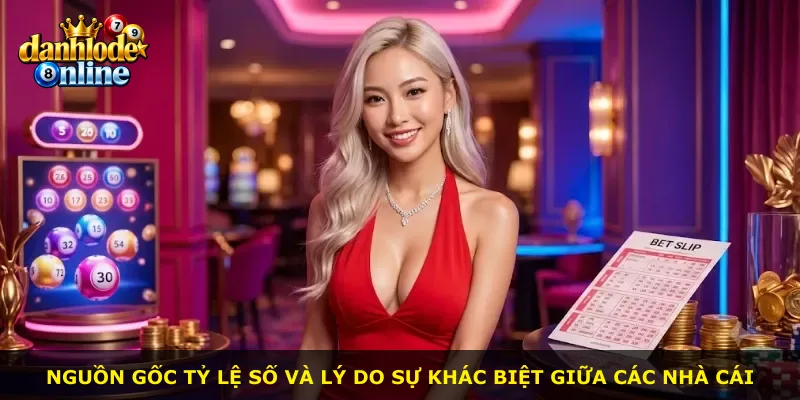 Nguồn gốc tỷ lệ số và lý do sự khác biệt giữa các nhà cái