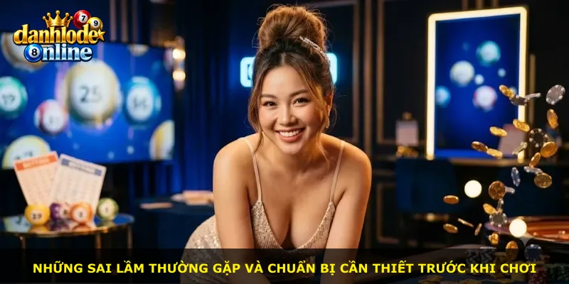Những sai lầm thường gặp và chuẩn bị cần thiết trước khi chơi