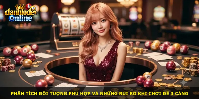 Phân tích đối tượng phù hợp và những rủi ro khi chơi đề 3 càng